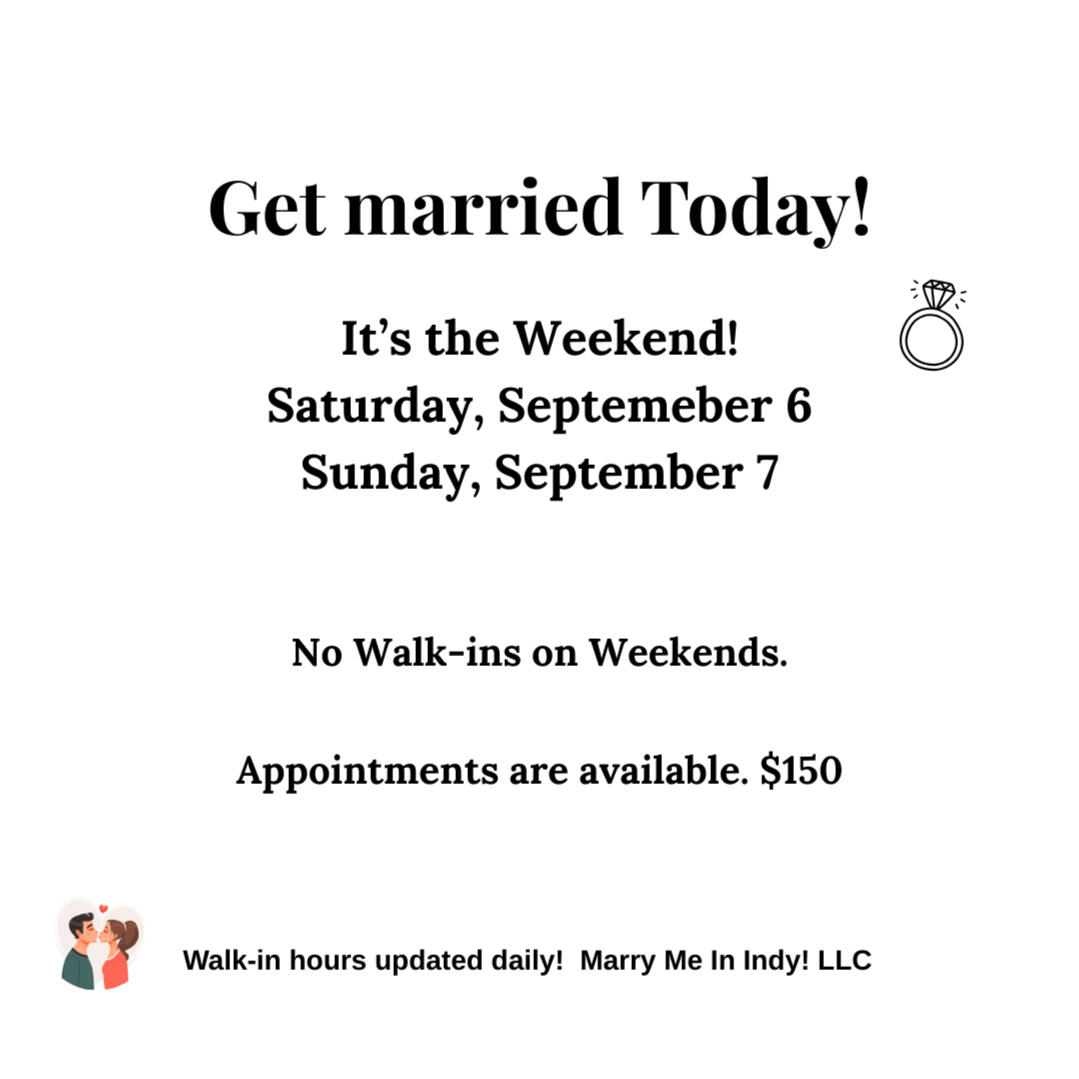 Elope Indy! Marry Me In Indy! LLC